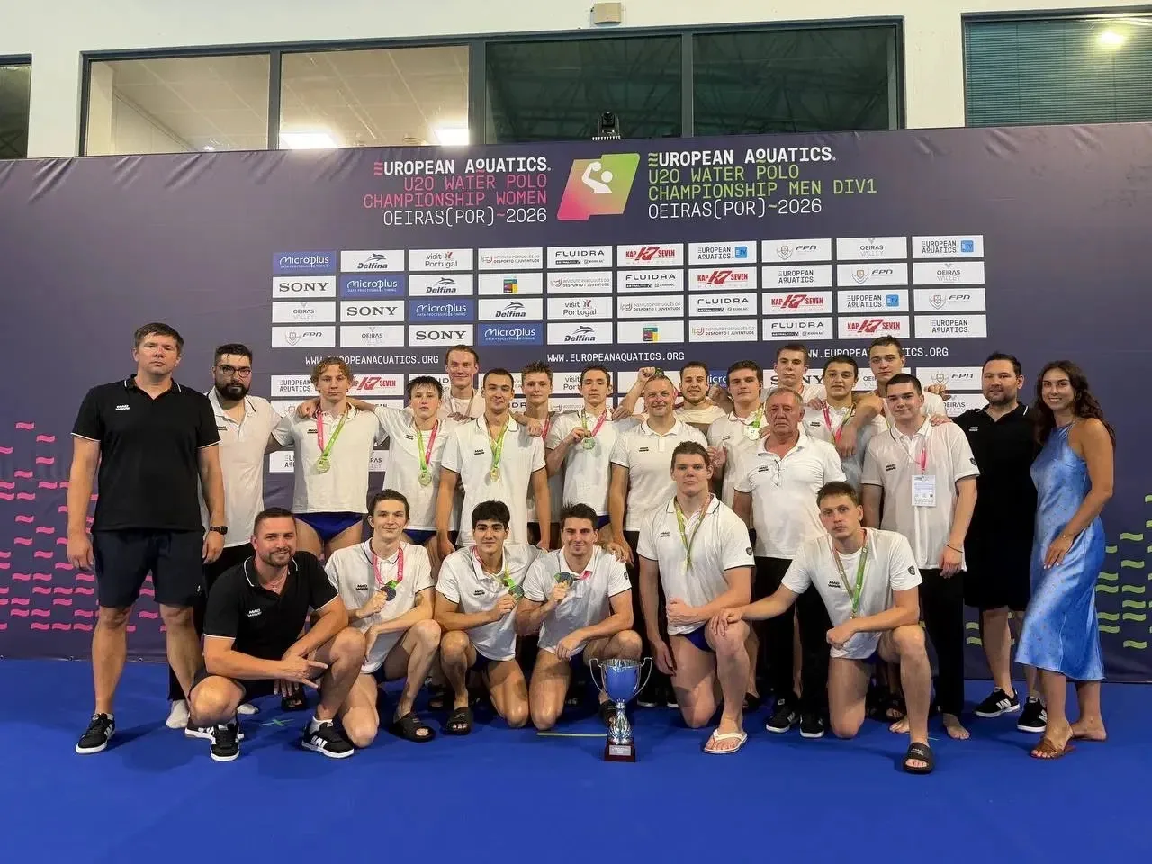🏆 ЧЕМПИОНЫ ЕВРОПЫ — золото по водному поло