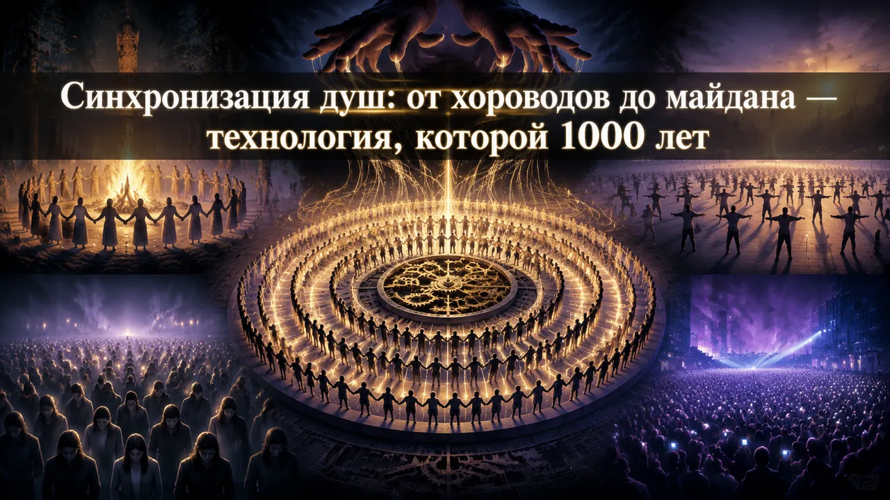 Синхронизация душ: от хороводов до майдана — технология, которой 1000 лет
