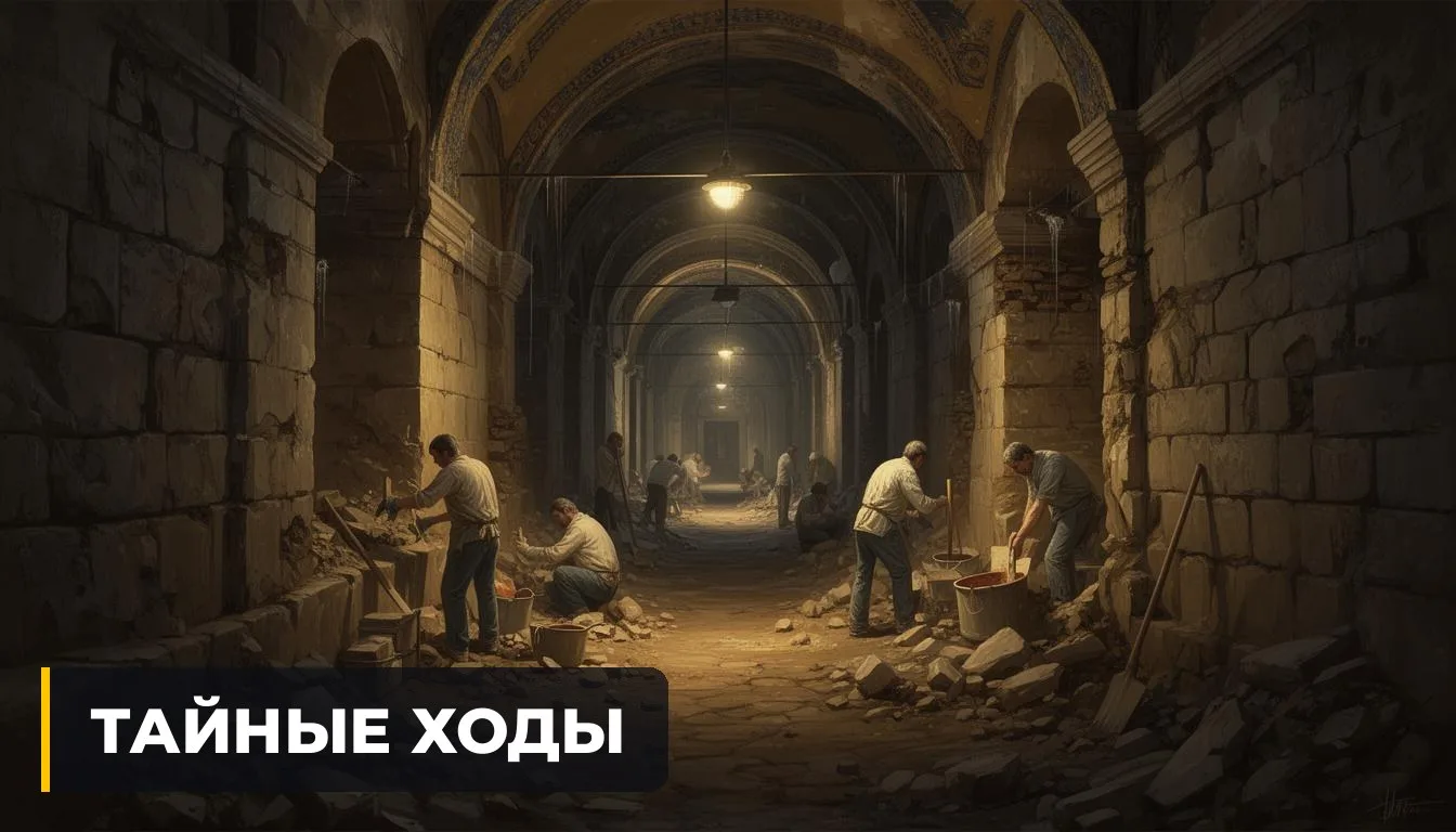 🇹🇷 ПОД АЙЯ-СОФИЕЙ ОТКРЫЛАСЬ ЗАГАДОЧНАЯ ВЕТВЬ ДРЕВНЕГО ЛАБИРИНТА