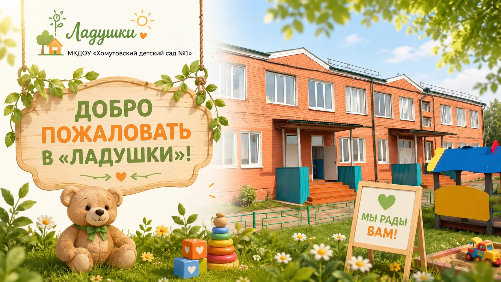 Добро пожаловать в «Ладушки»!👶