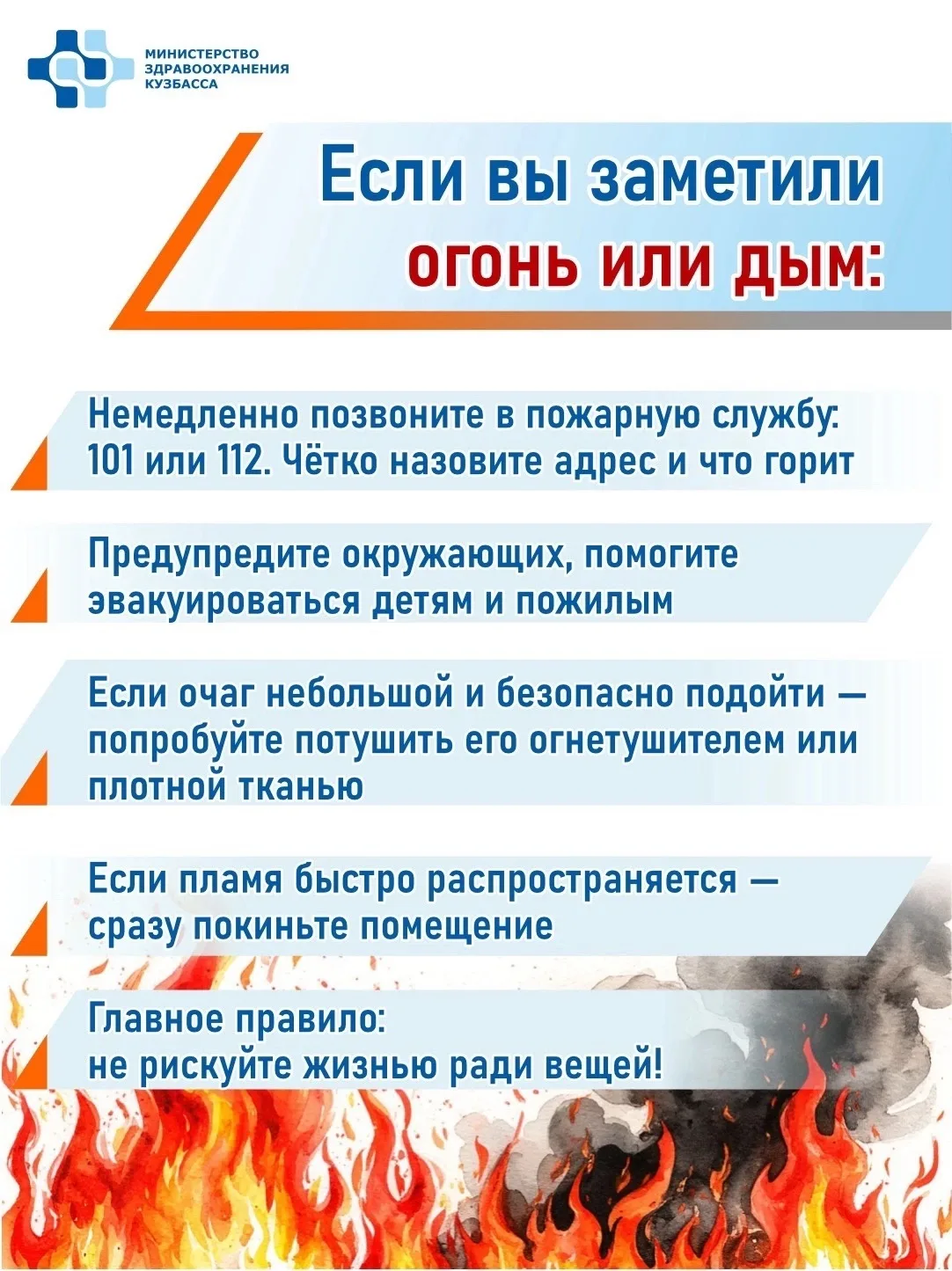 🚨 Пожар не предупреждает, но вы можете быть готовы!