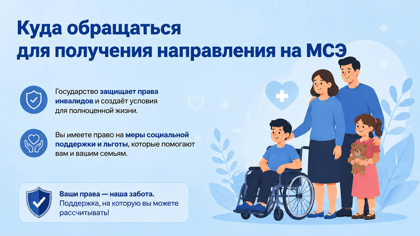 Направление на медико-социальную экспертизу (МСЭ)