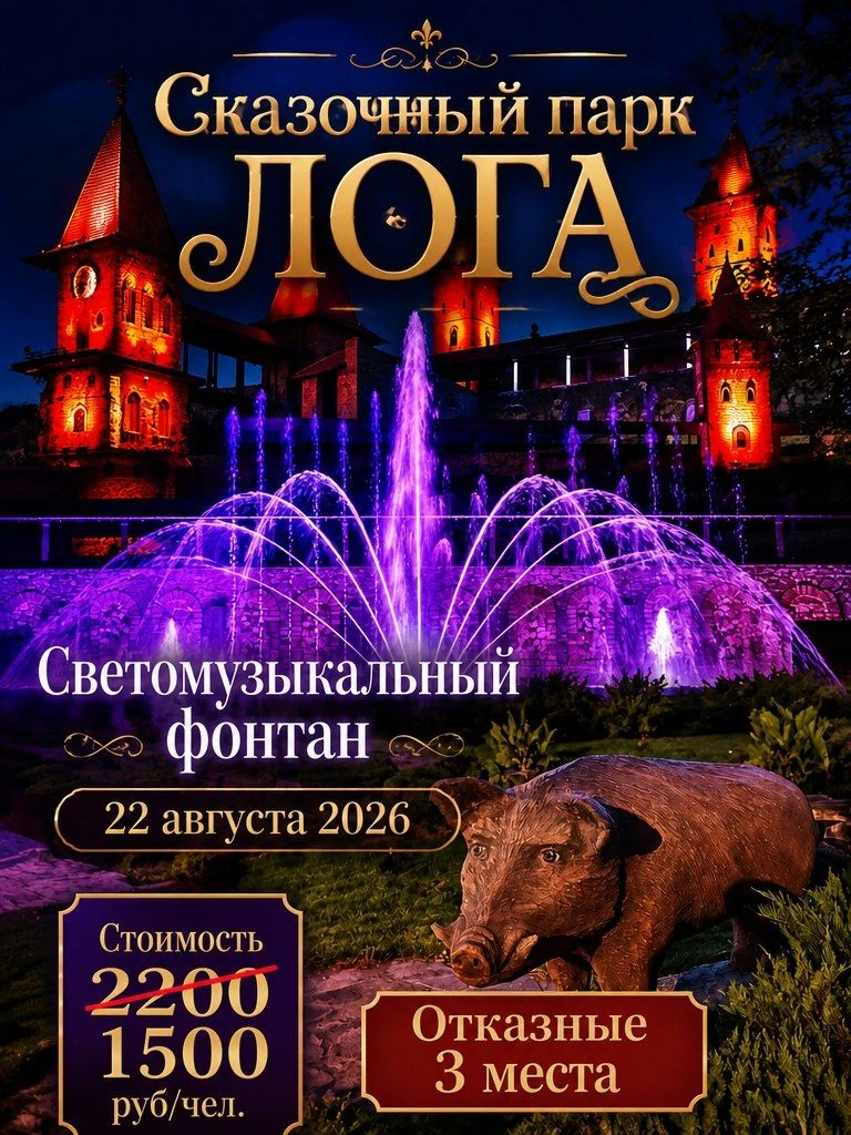 🌿 Сказочный парк Лога