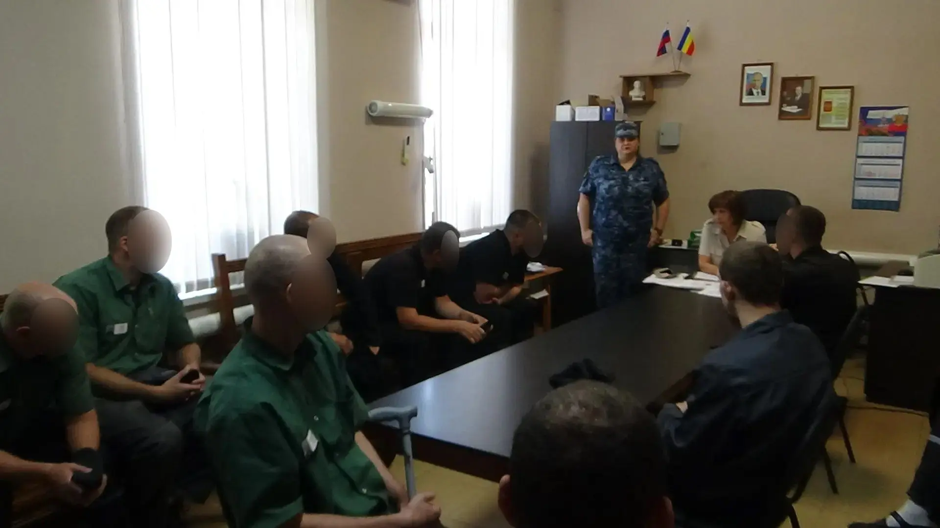 В ФКУ ИК-1 прошла встреча осуждённых — участников СВО с представителем Фонда «Защитники...