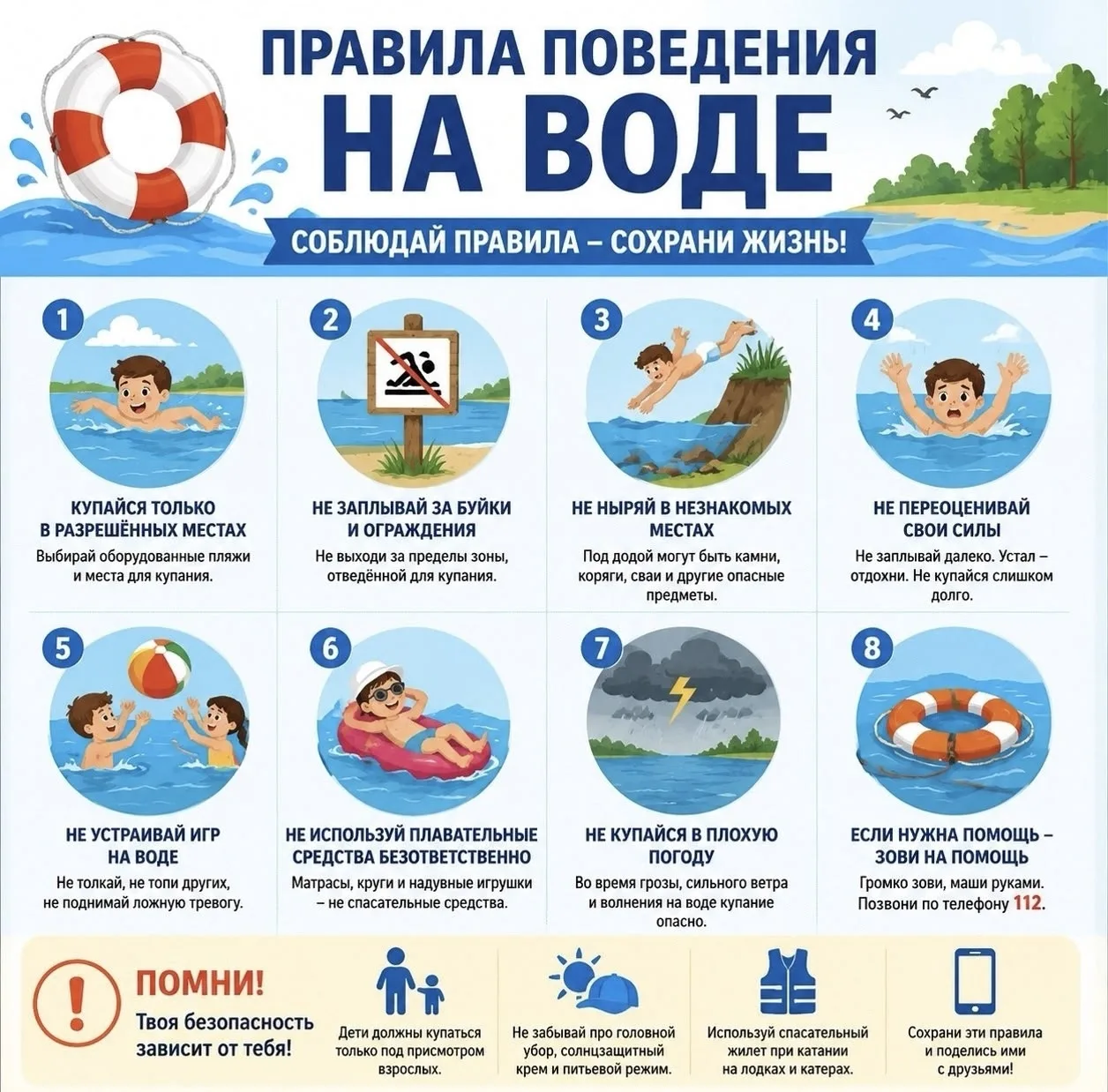 ❗❗ Безопасное лето ❗❗