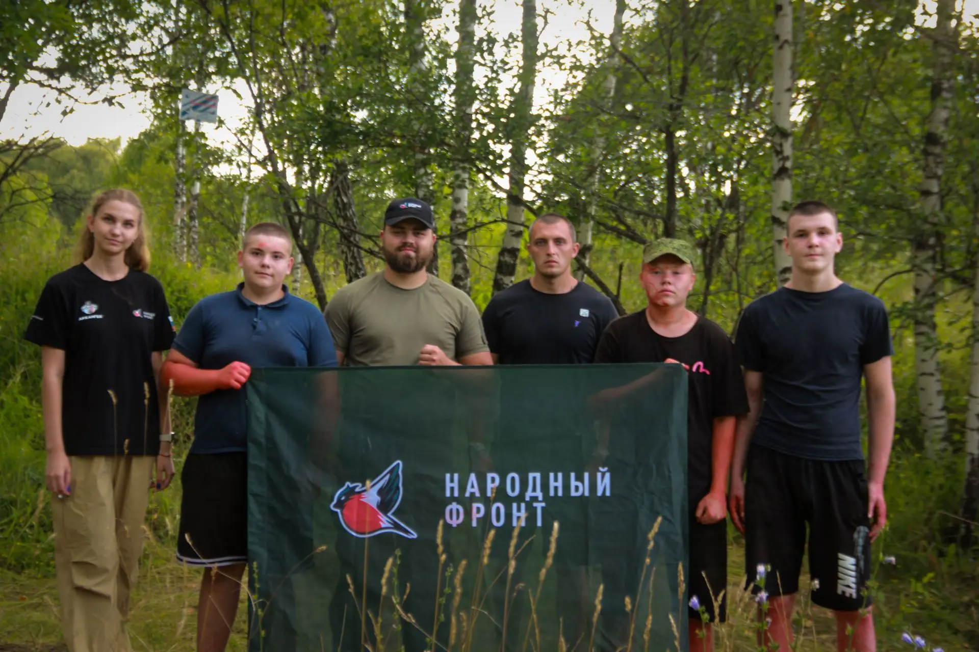 Обучение первой помощи в лесу: команда Молодёжки Народного фронта 💉🌲