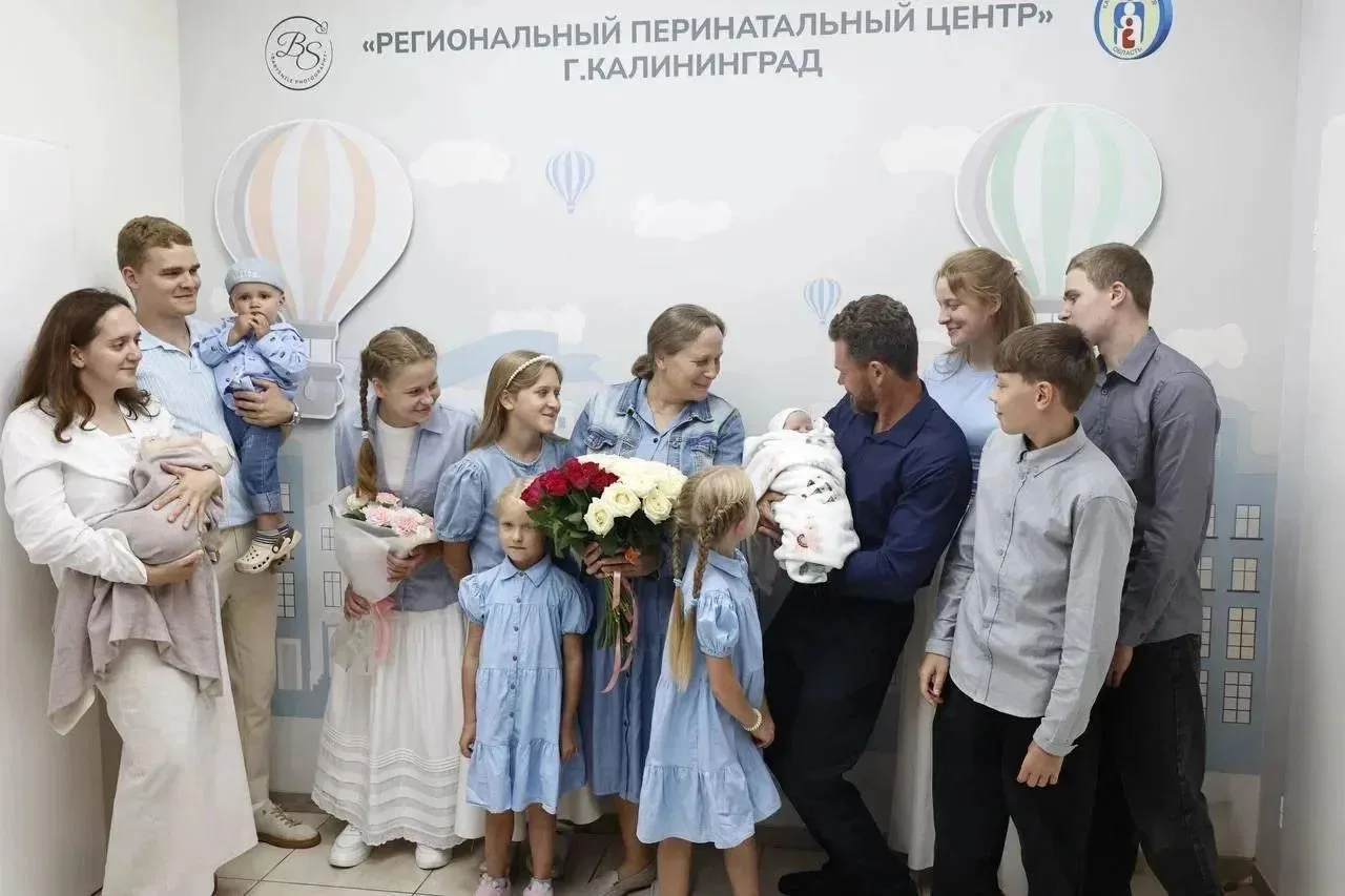 👨‍👩‍👧‍👦 В семье Надежды из Гурьевска — радостное пополнение. В перинатальном центре...