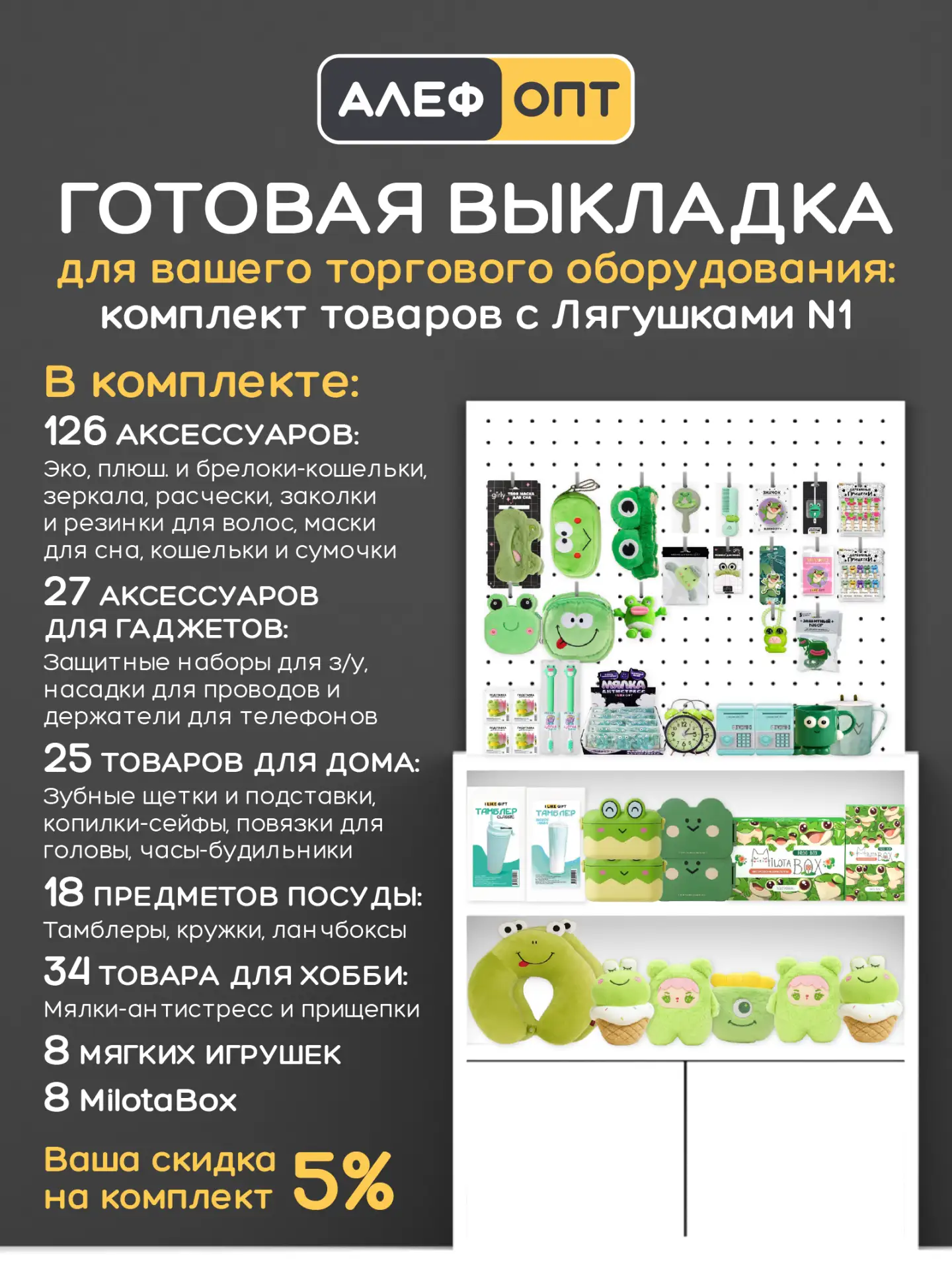 Готовая тематическая зона с Лягушками в вашем магазине за 1 клик

Наш ассортимент пополнился сразу т