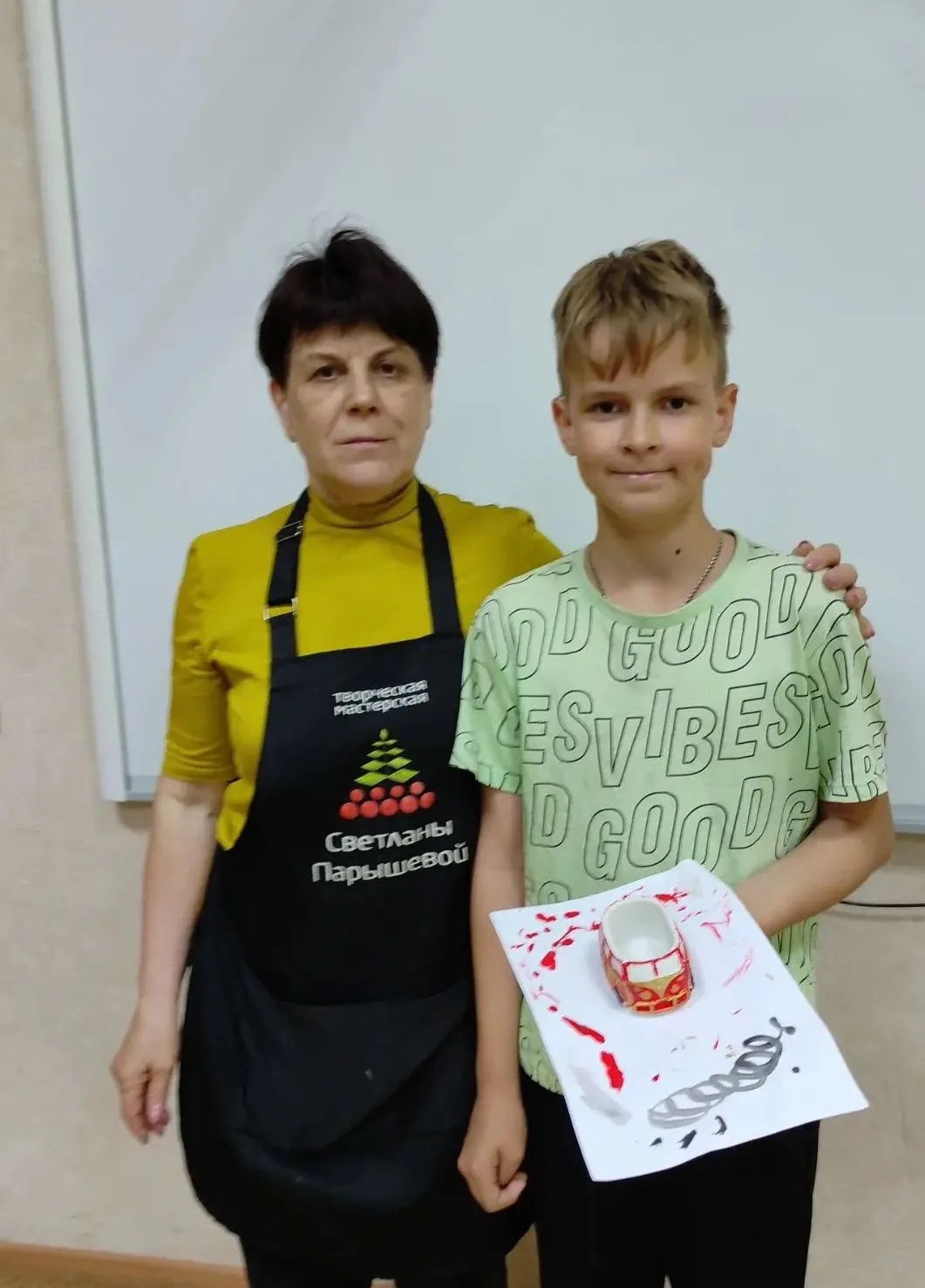 Творческая мастерская «ПРО_ТРАДИЦИИ» провела для наших спортсменов невероятный мастер-к...