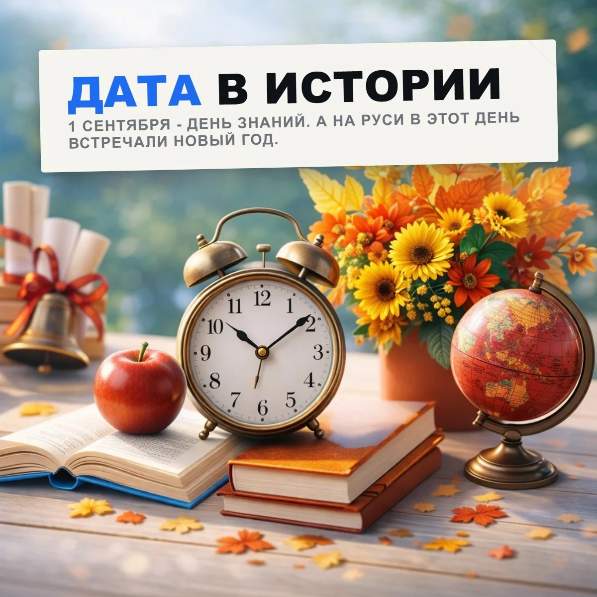 1 сентября - День знаний. А ещё несколько веков назад в этот день на Руси встречали Нов...