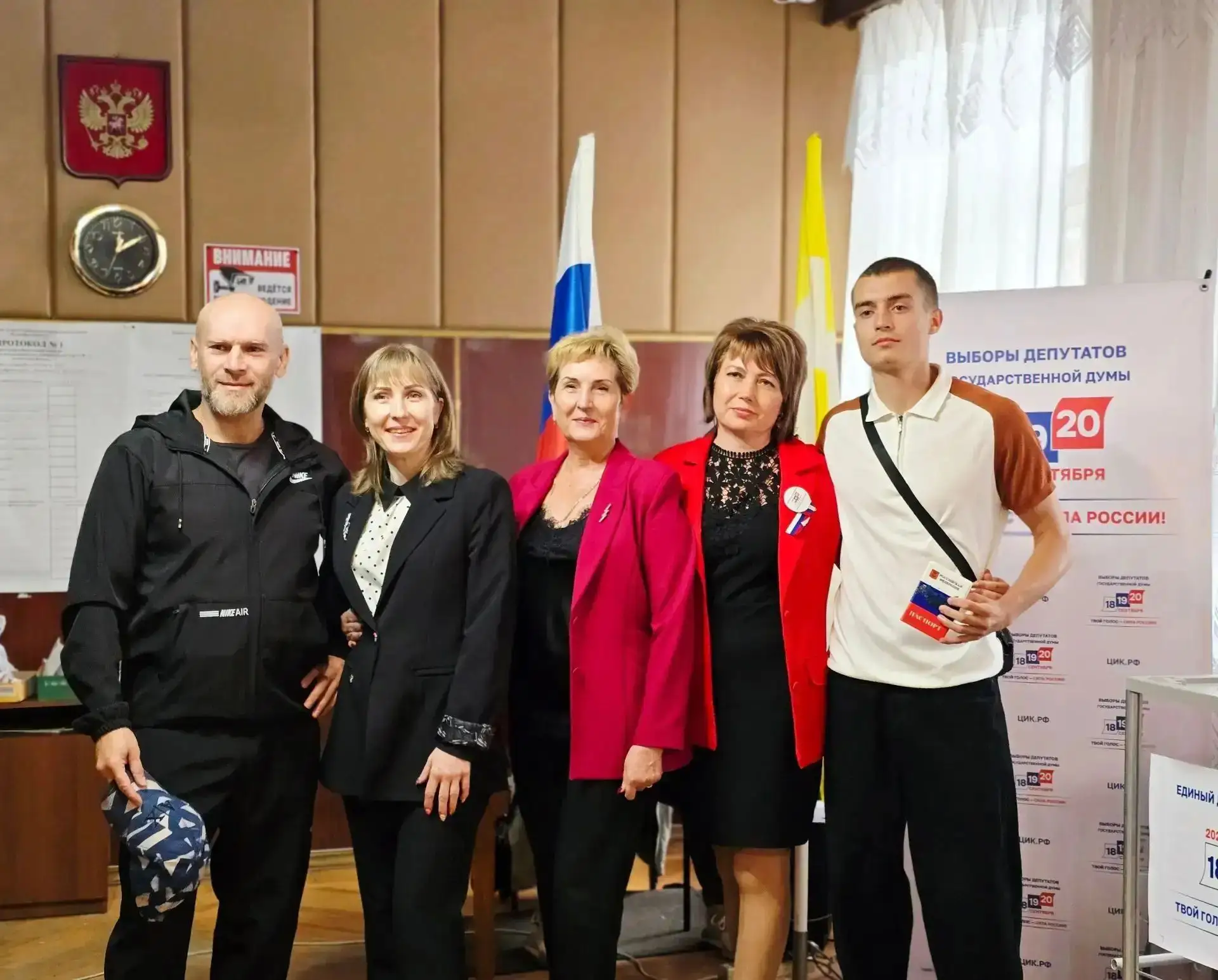 Педагогическая династия Минераловодского округа проголосовала на выборах