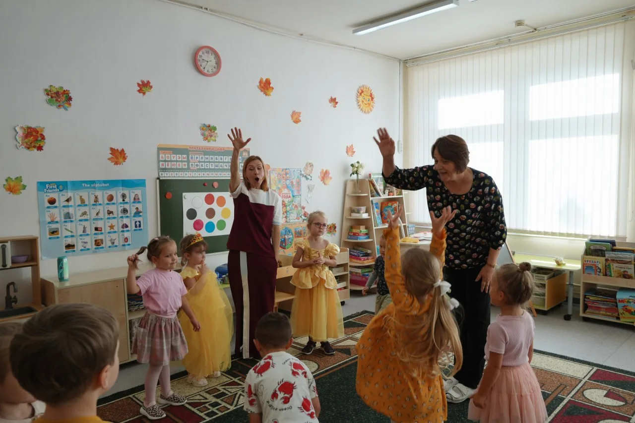 Один день в билингвальной группе
