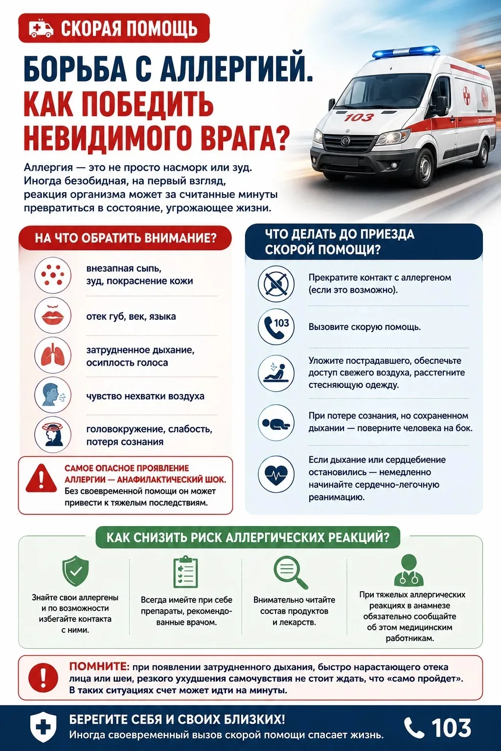 🚑 Борьба с аллергией. Как победить невидимого врага?