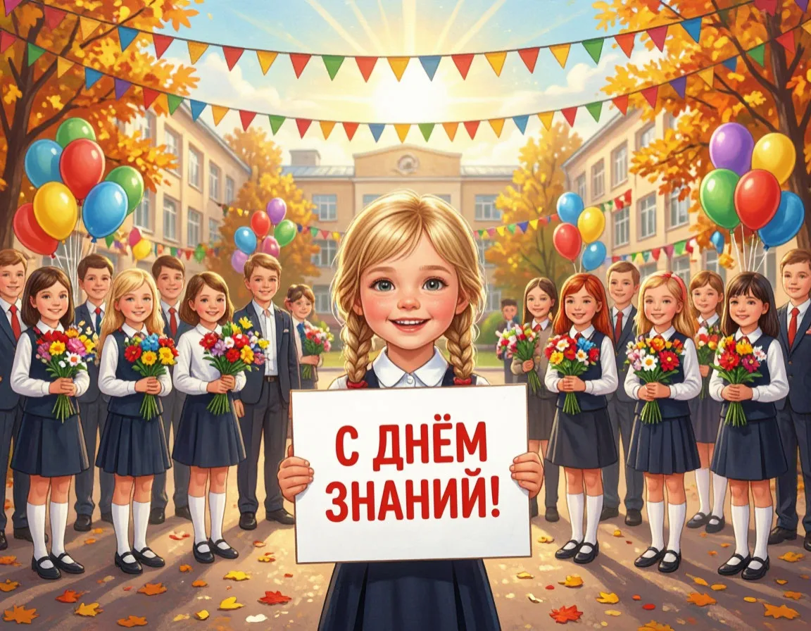 🎊 С праздником, дорогие коллеги, педагоги, школьники и родители, с Днём знаний!