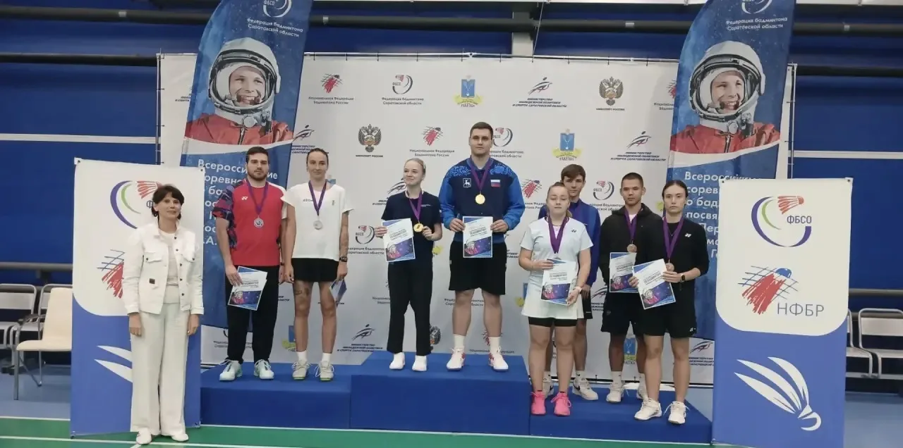 В период с 11 по 16 августа 2026 г. прошли Всероссийские соревнования по бадминтону, по...