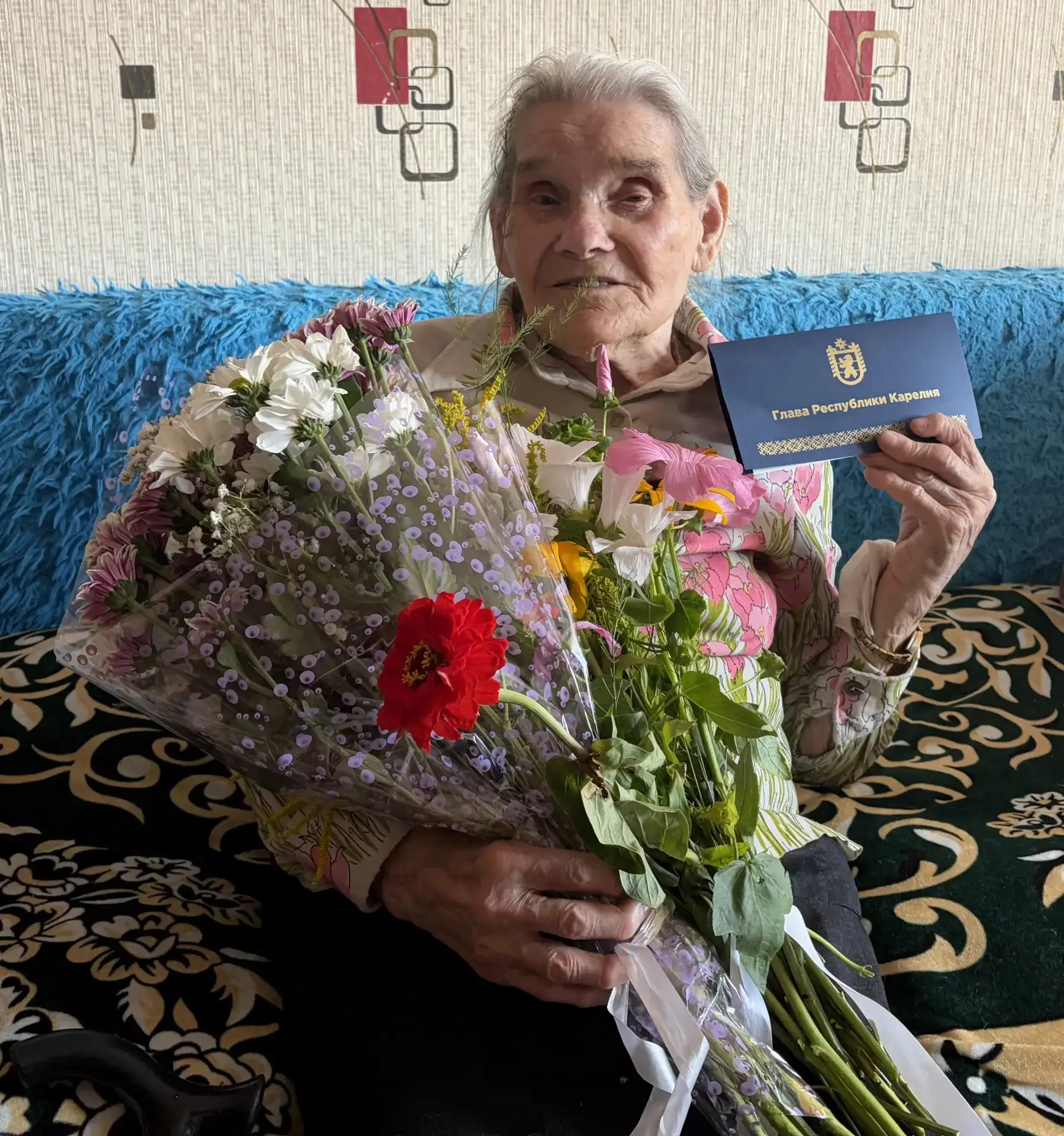 90-летний юбилей отметила Тамара Ивановна Савченко из п. Пиндуши