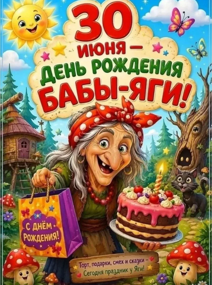 В нашем детском саду  прошел необычный праздник. День рождения Бабы Яги!!! У всех бывают дни рождени