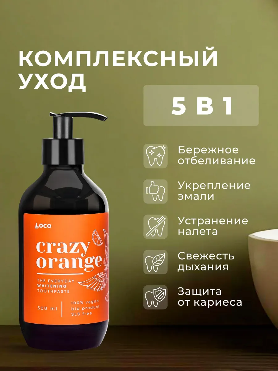 Зубная паста с дозатором. Проверенный отбеливающий эффект.  ✅ Тетрасодиум пирофосфат — деликатно уда