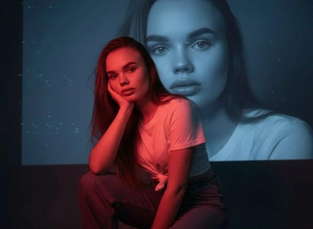Стильная фотосессия из вашего фото за 1 минуту бесплатно!