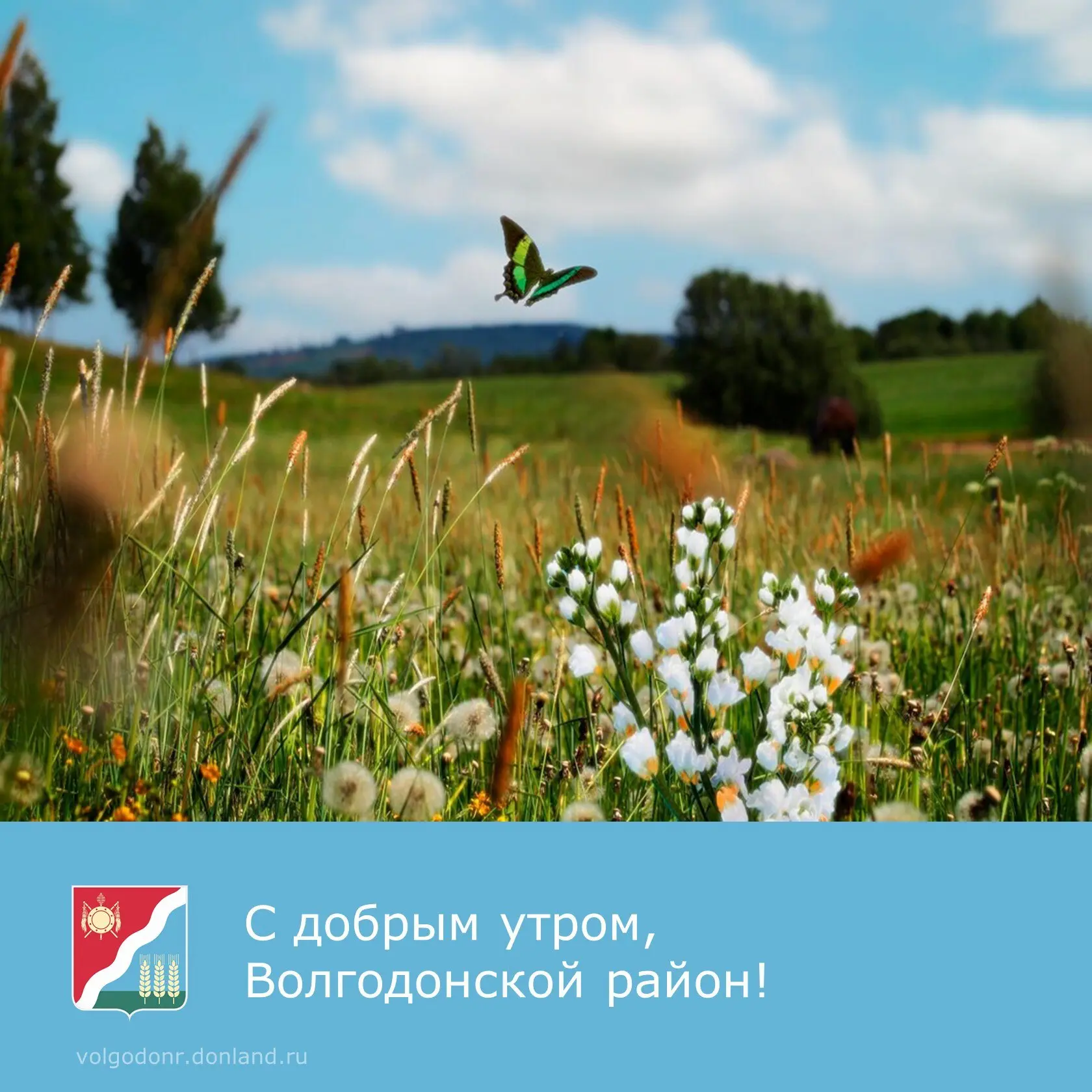 ✨Доброе утро, уважаемые жители и гости Волгодонского района!

☀️ Пусть утро наполнит предстоящий ден