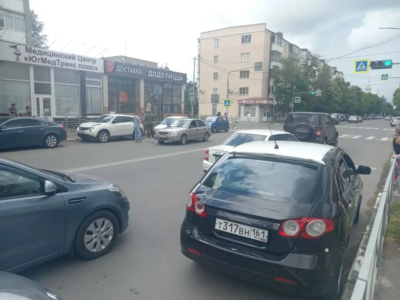 Авария на Московской возле Додо пиццы