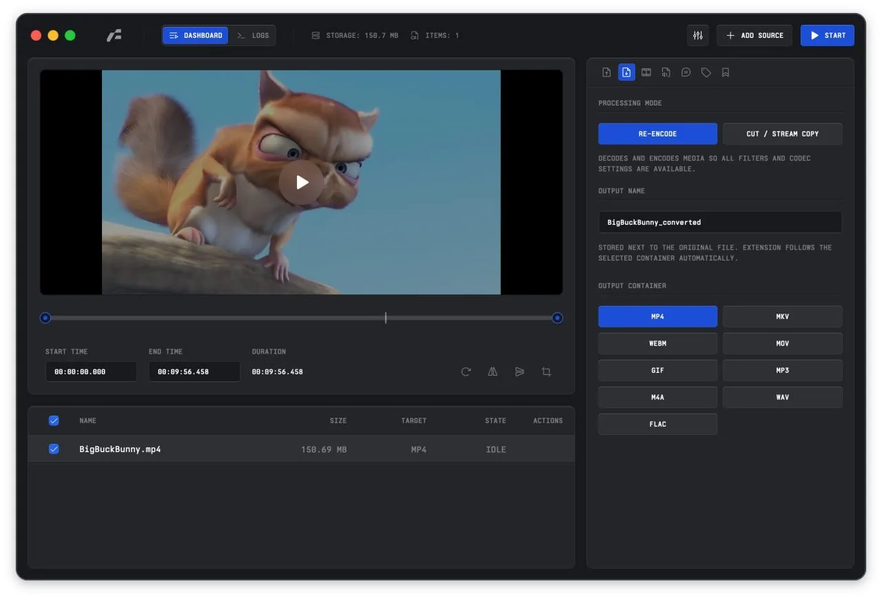 🚀 Ловите универсальный инструмент для работы с видео — Frame превращает крутую библиотеку FFmpeg в 