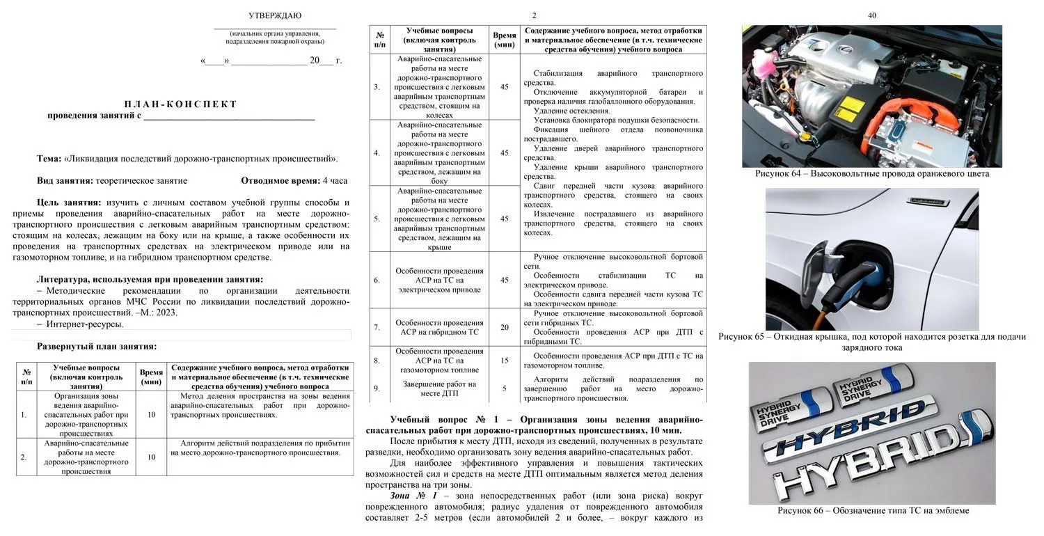 ✅План-конспект по теме: «Ликвидация последствий дорожно-транспортных происшествий» (4 ч...