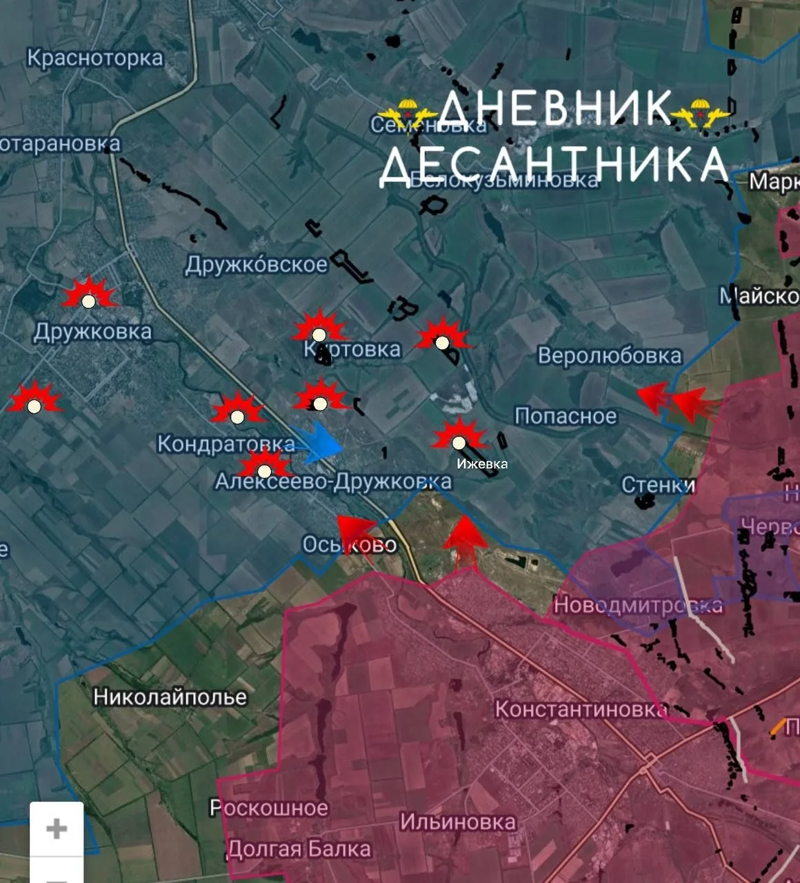 🪂 Константиновское направление.