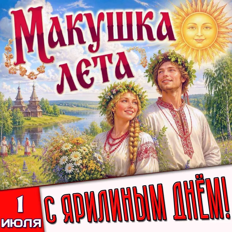 ☀ Народный праздник,  посвящённый  славянскому богу солнца, плодородия, молодости - Яриле, отмечался