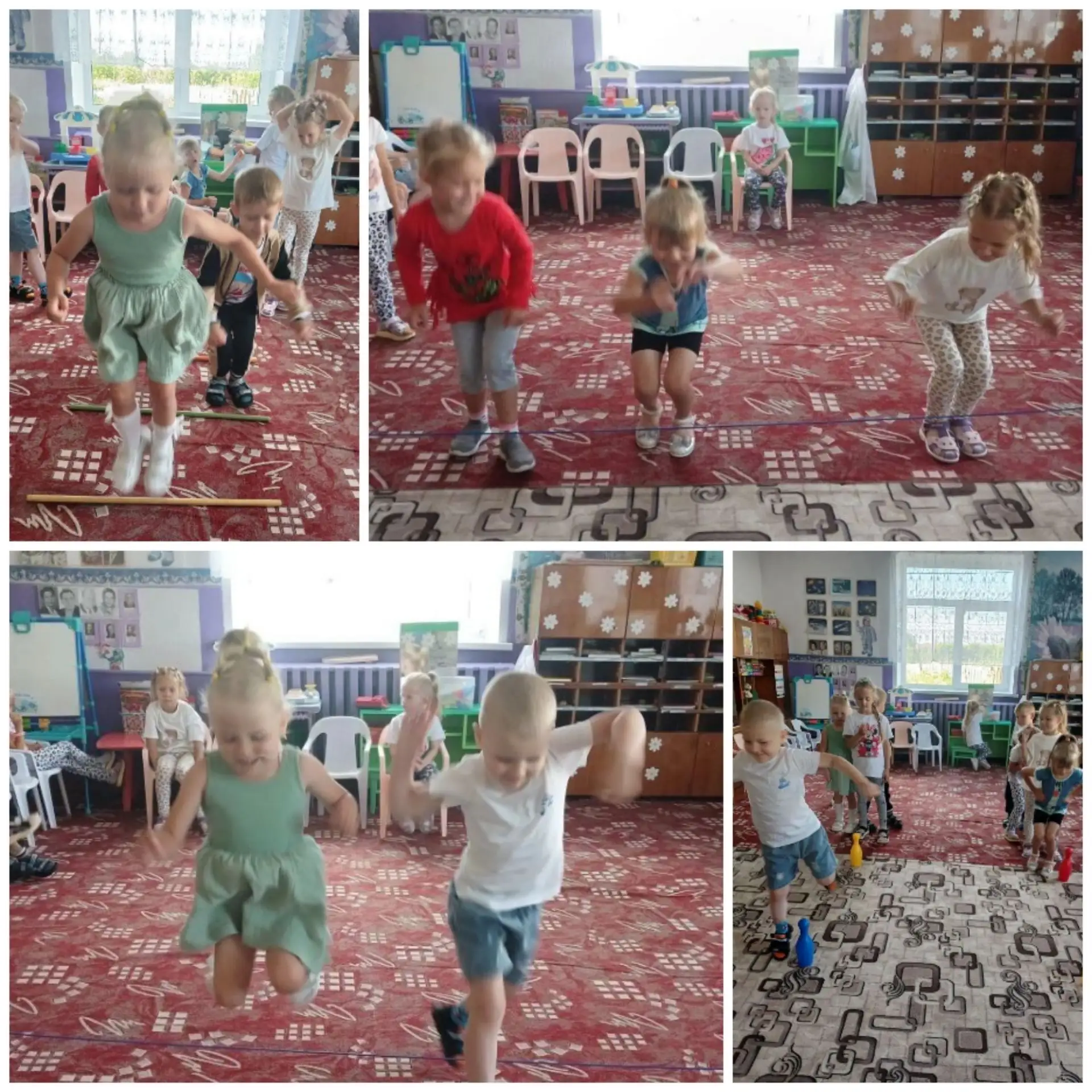 Настоящий спортивный праздник — «День прыгуна»! 🤸‍♂️✨
😃 Ребята из средней группы превратились в са