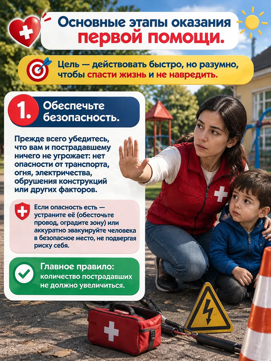Всемирный день оказания первой помощи отмечается ежегодно во вторую субботу сентября. В...