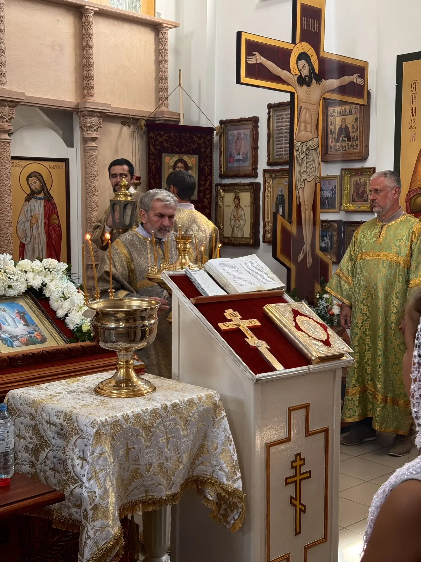 Сегодня, 19 августа, в православный праздник Преображения Господня, в Свято-Преображенс...