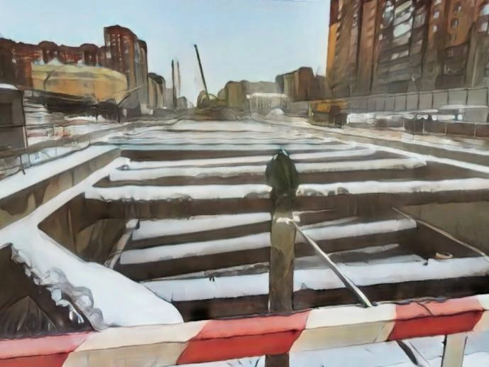👷🏻‍♂️ Продолжается строительство станции «Богатырская» (проектное название — «Яхтенная») Невско-Васи