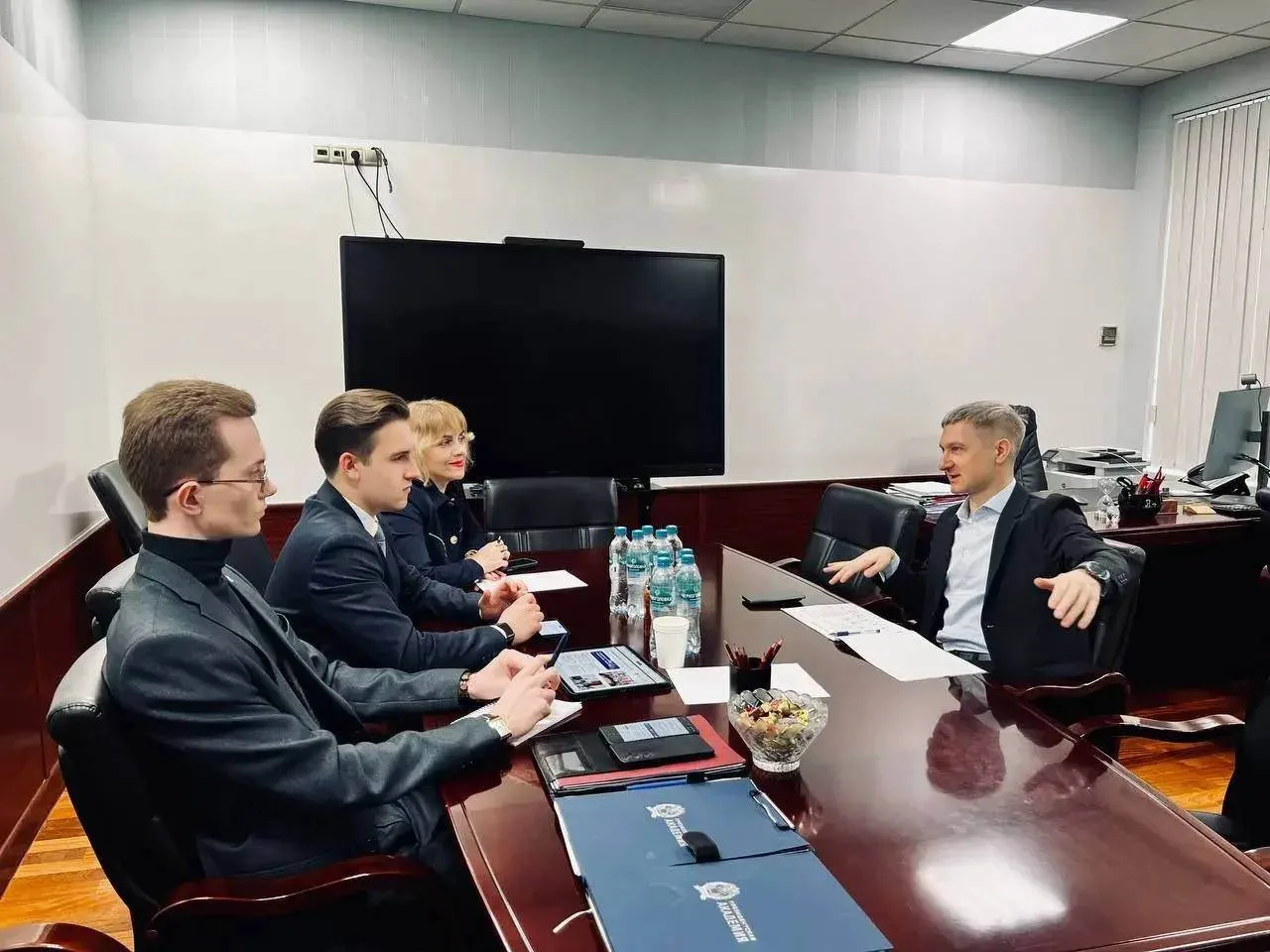 📌 Встреча с проректором