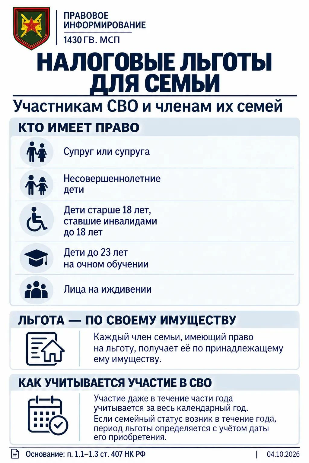 Налоговые льготы для участников СВО и их семей: как проверить начисления за 2025 год