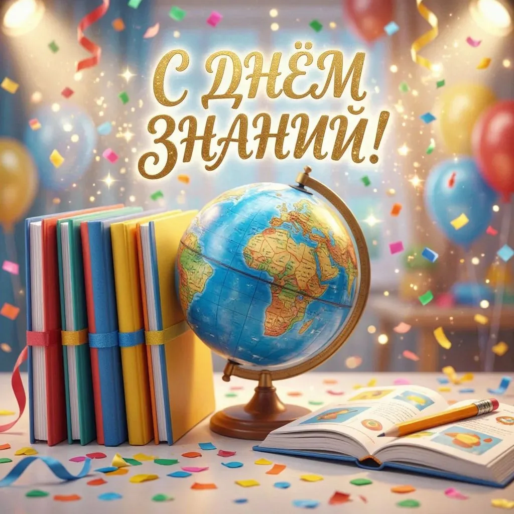 С 1 сентября — Днём знаний!
