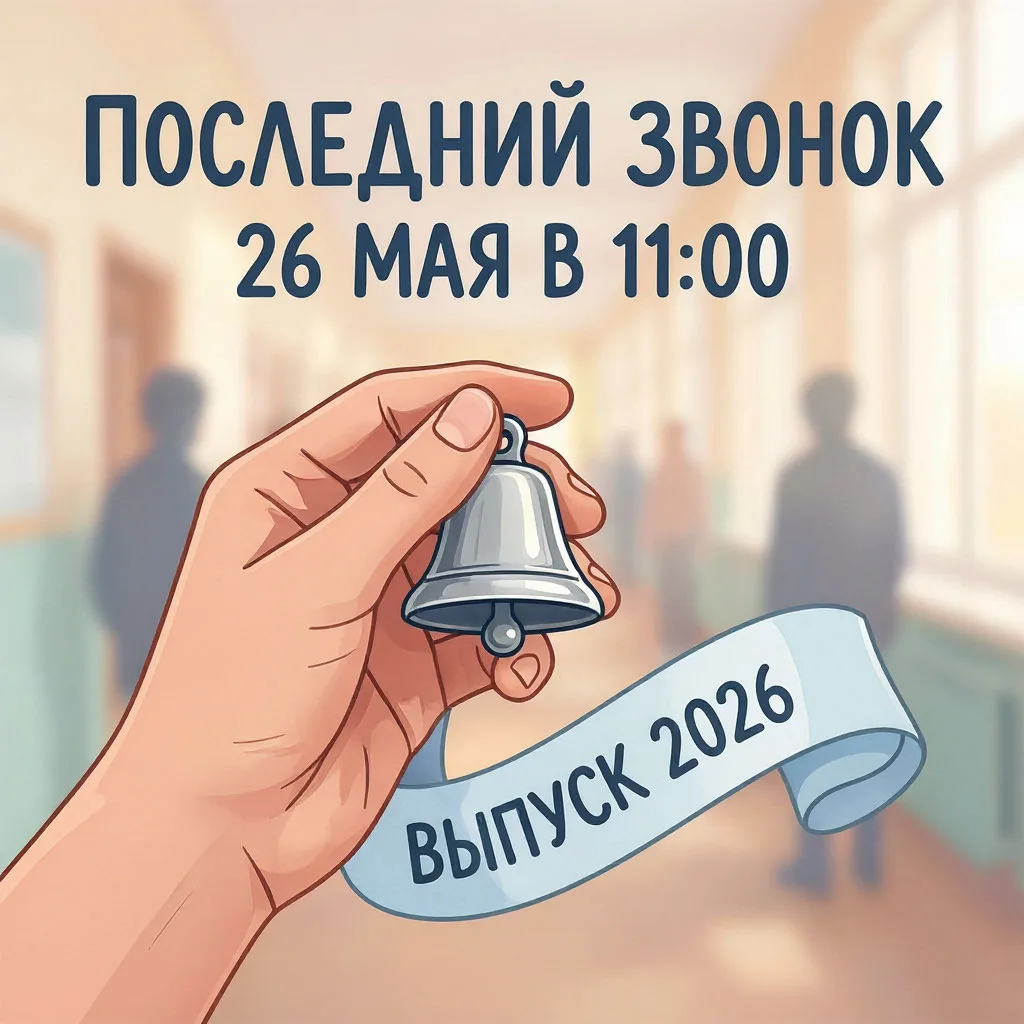 👉Последний звонок — 2026: прощание со школой и старт новых свершений!
