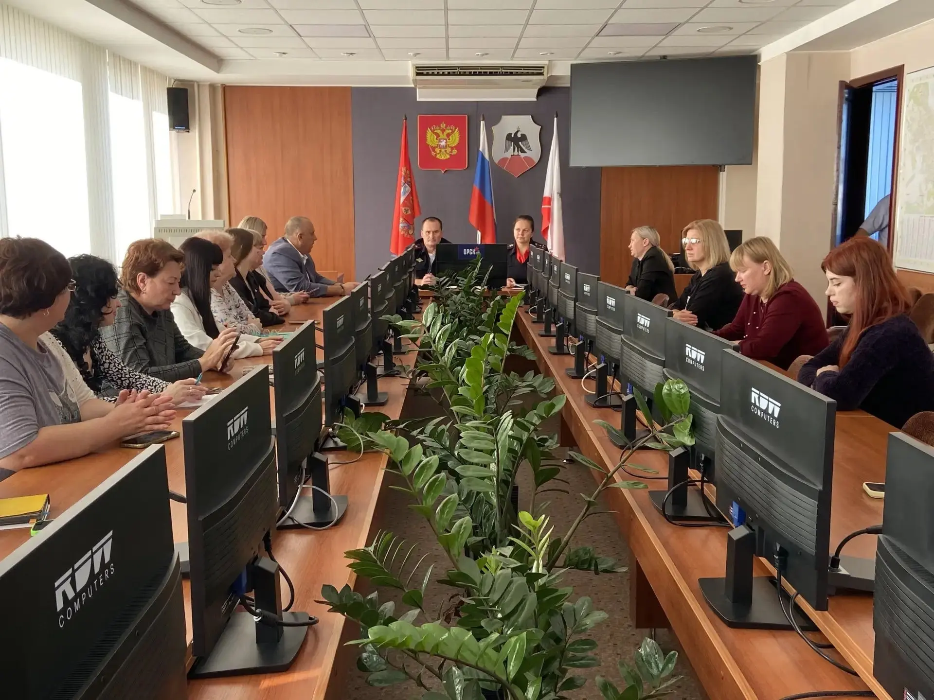 👮‍♂️В администрации Орска обсудили состояние аварийности на дорогах
