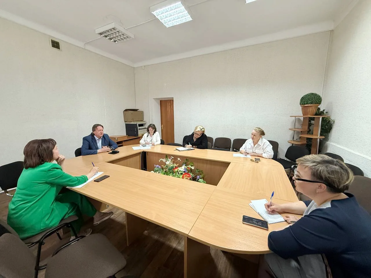⚓️ В Управлении образования Администрации Ленинского района города Уфы состоялось рабоч...