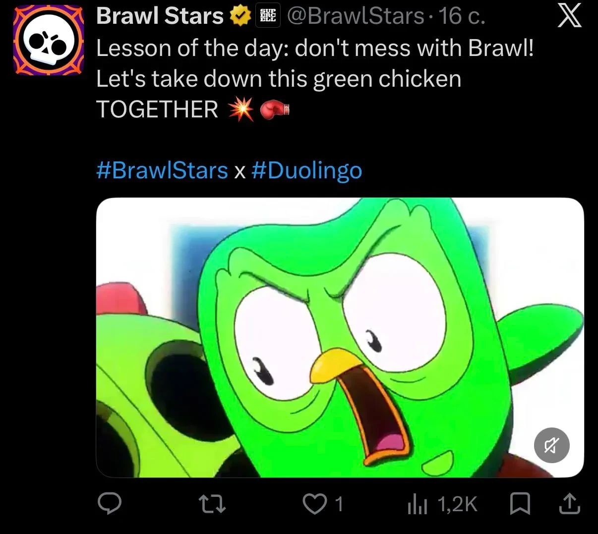 Brawl Stars представили свежую анимацию в честь коллаборации с Duolingo. Новое событие ...