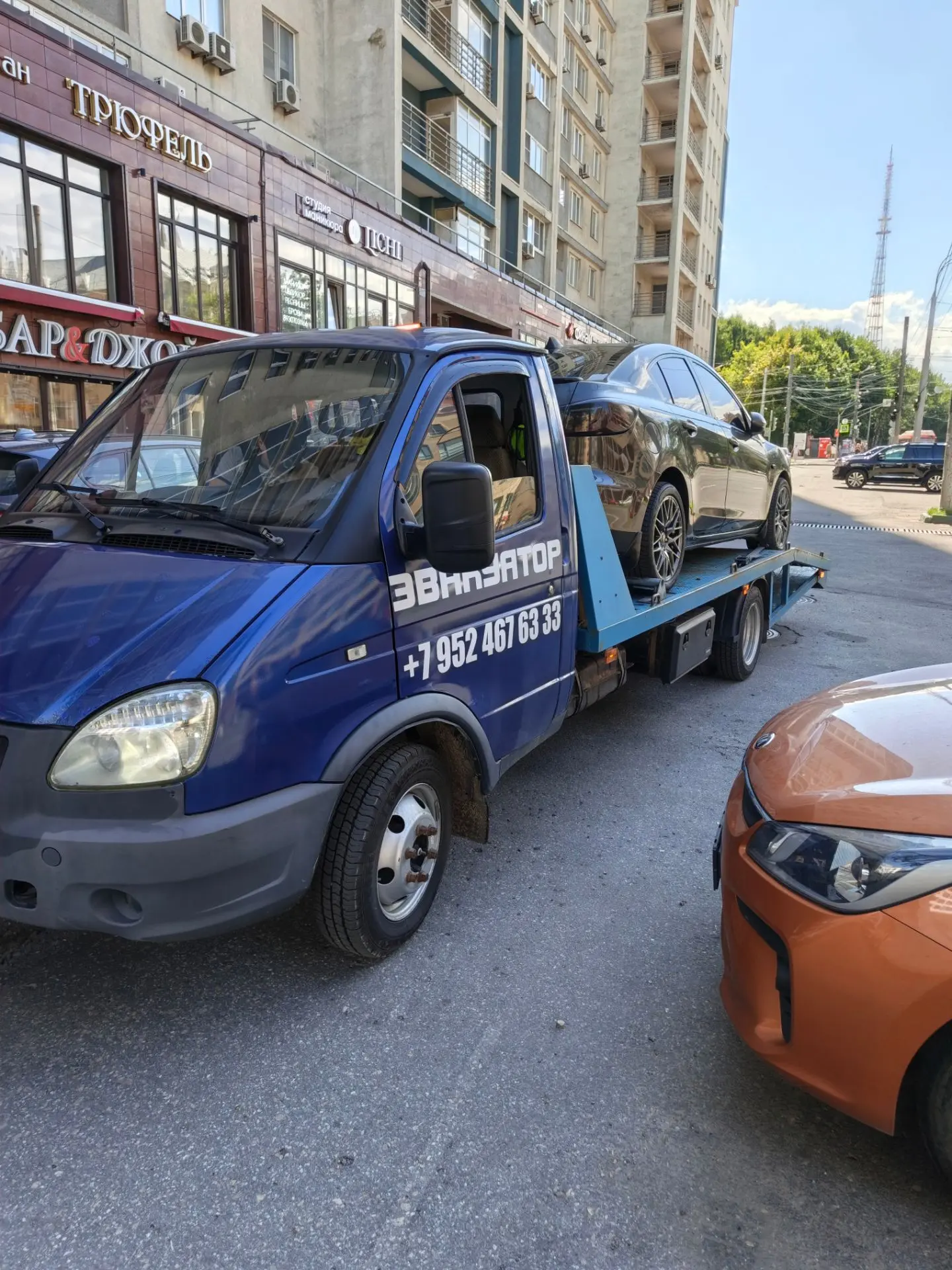 Услуги эвакуатора 24/7