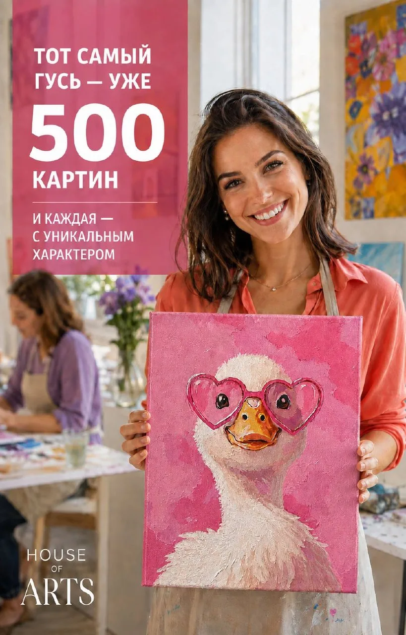 💖 ТОТ САМЫЙ ГУСЬ: ЕГО НАРИСОВАЛИ УЖЕ БОЛЕЕ 500 РАЗ!