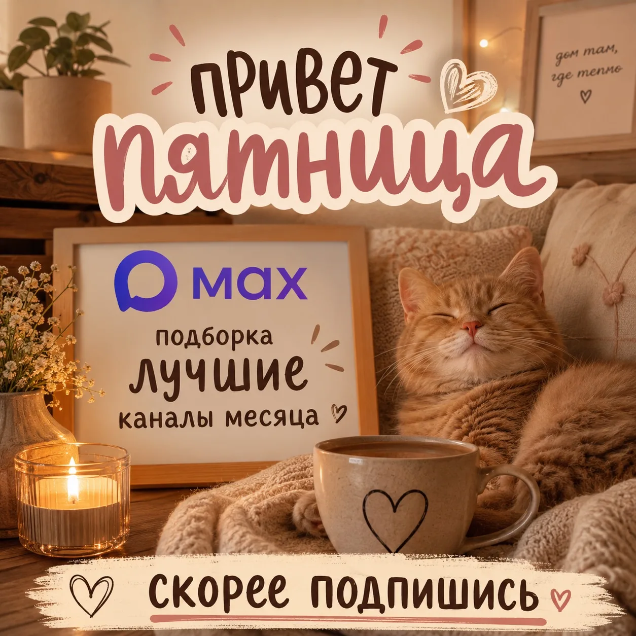 ✨ Самая уютная МАХ подборка лучших каналов этого месяца уже ждёт тебя! ————————————————————  🌌 Север
