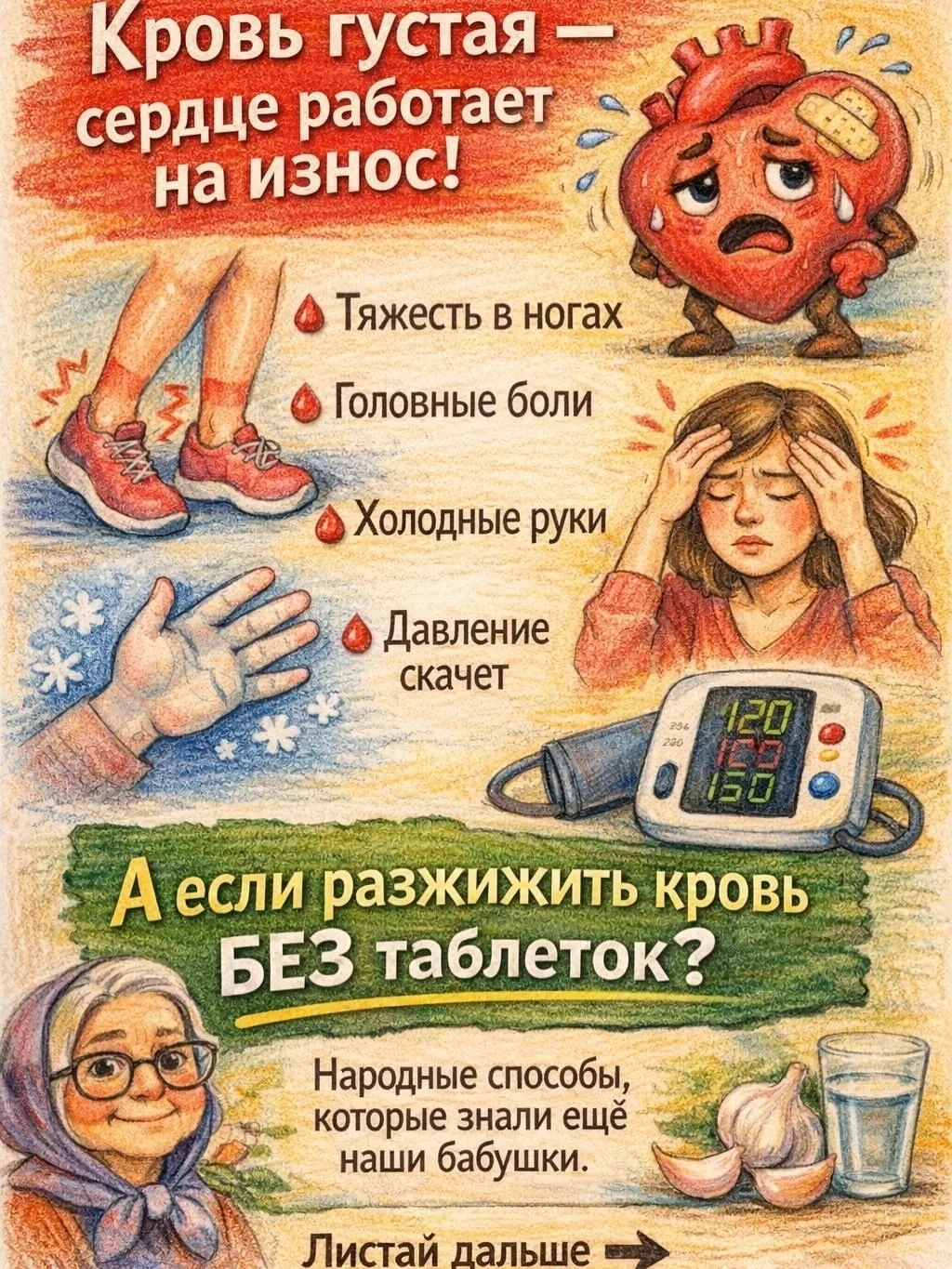 Мы привыкли сразу тянуться к таблеткам. 
А раньше лечили по-другому — просто, регулярно и с умом. 
 