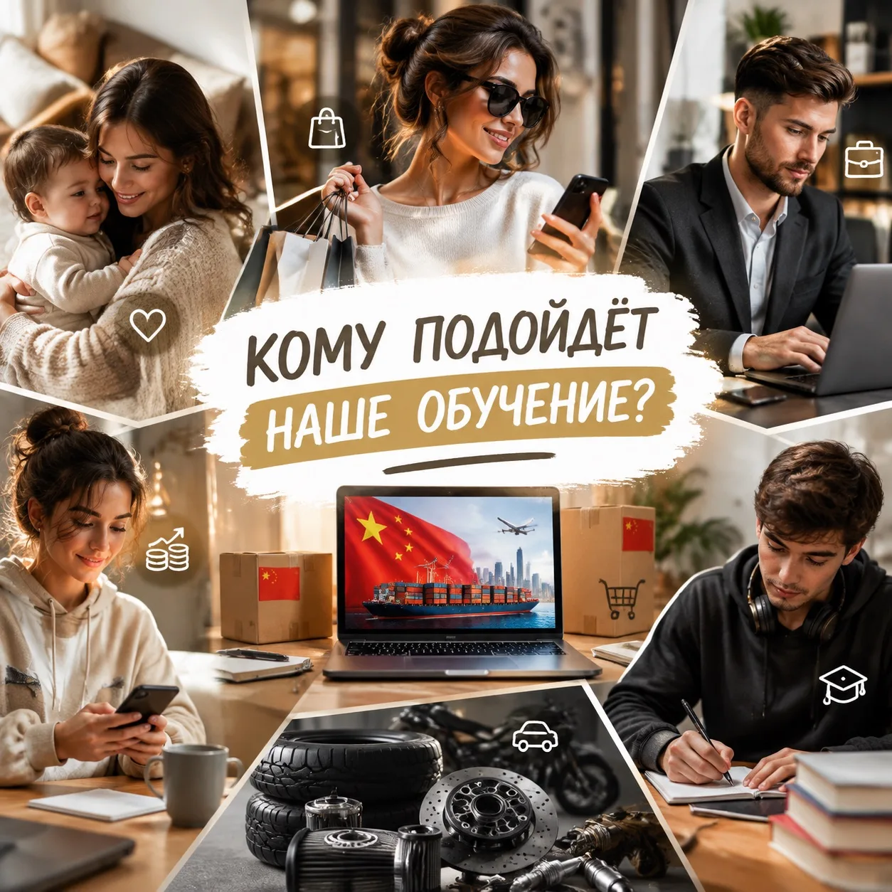 КОМУ ПОДОЙДЕТ НАШЕ ОБУЧЕНИЕ? 👀