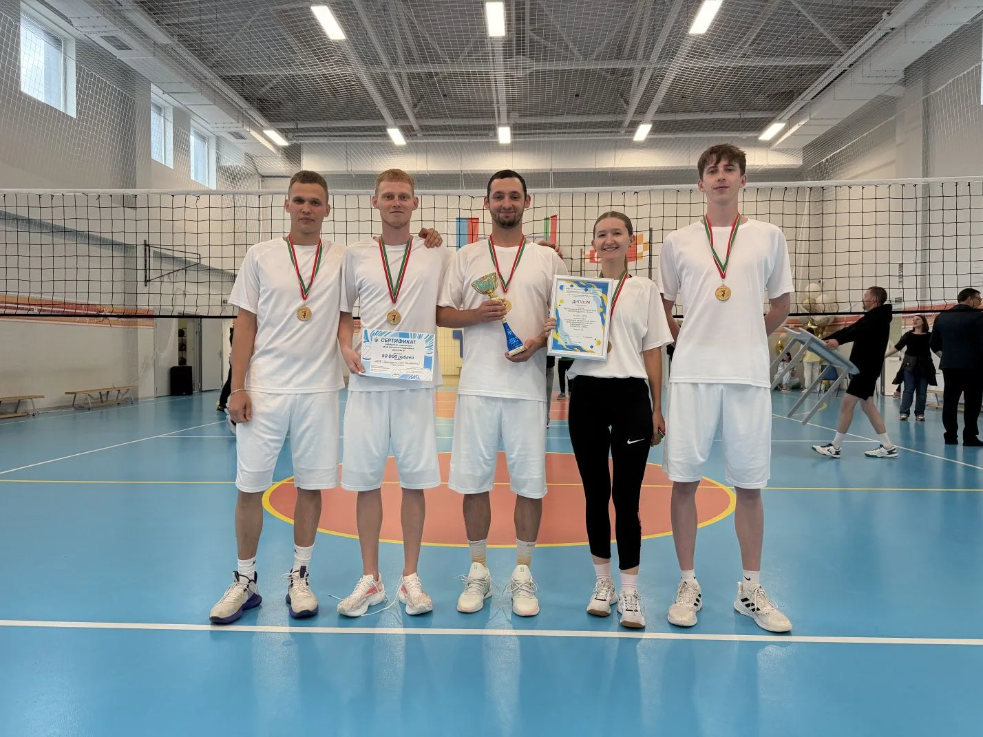 Мы чемпионы Городской учительской волейбольной лиги г. Казани 2026⚡️
