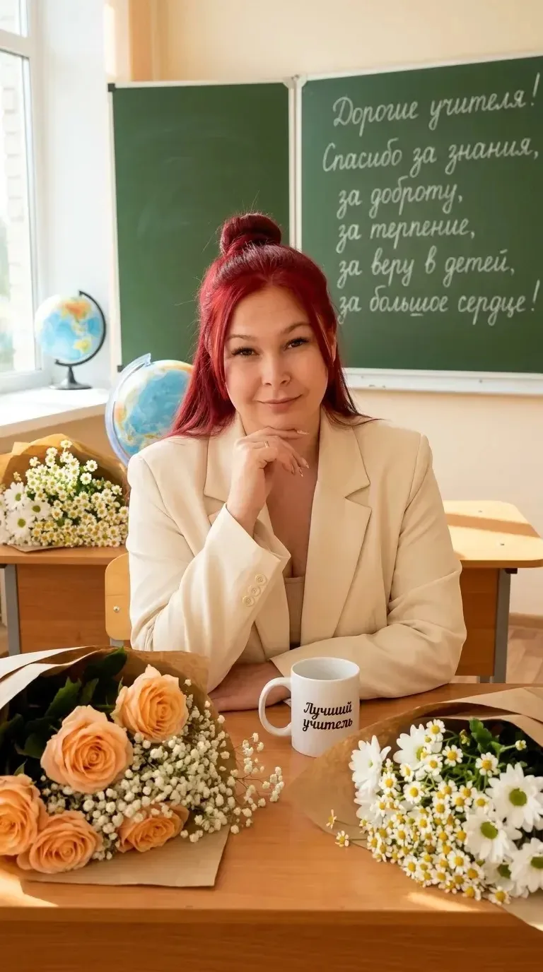 С Днём учителя 👩‍🏫