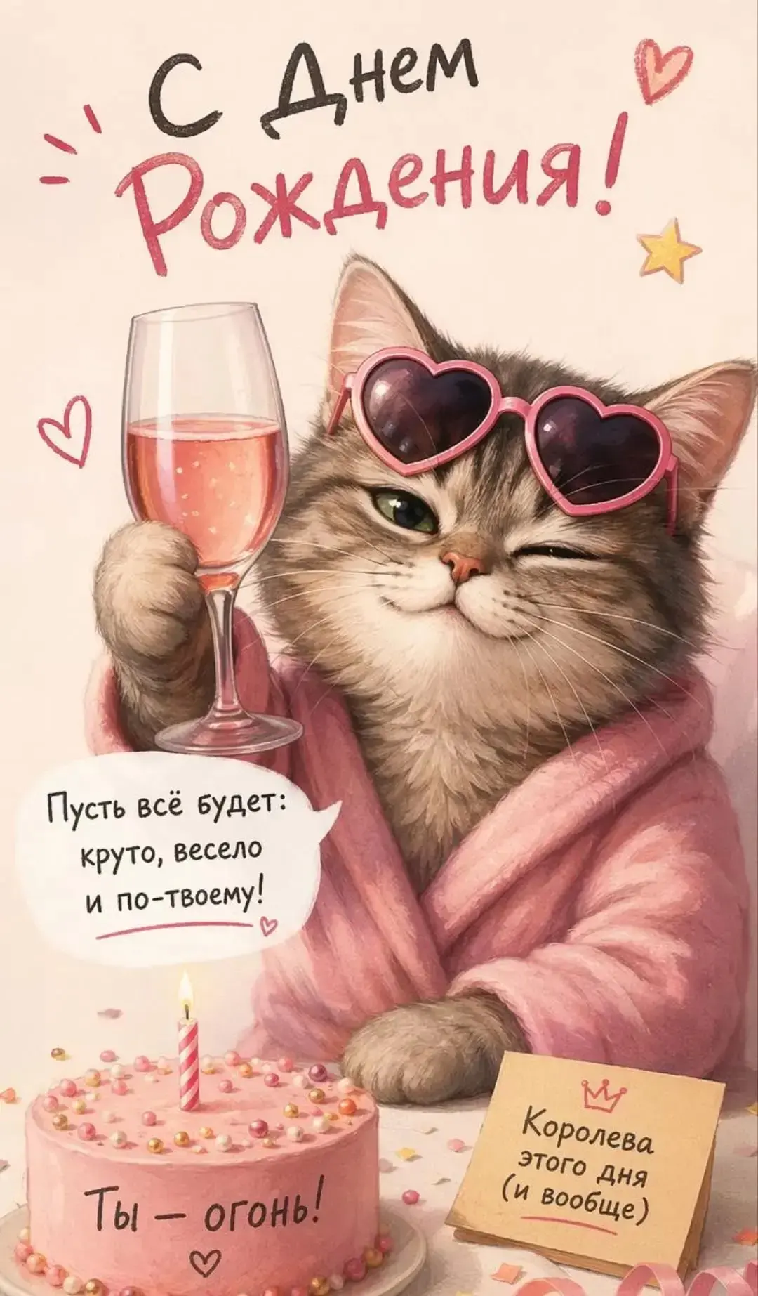 #сДнёмРождения

Красивые открытки❤️