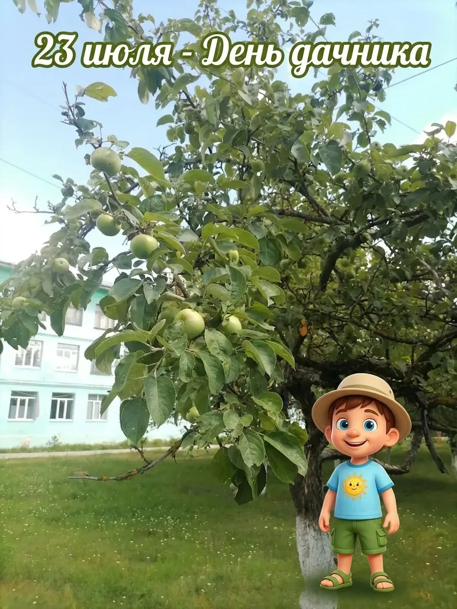 🍎 День дачника: наш школьный сад в самом соку!

Сегодня — самый уютный праздник лета! День дачника!