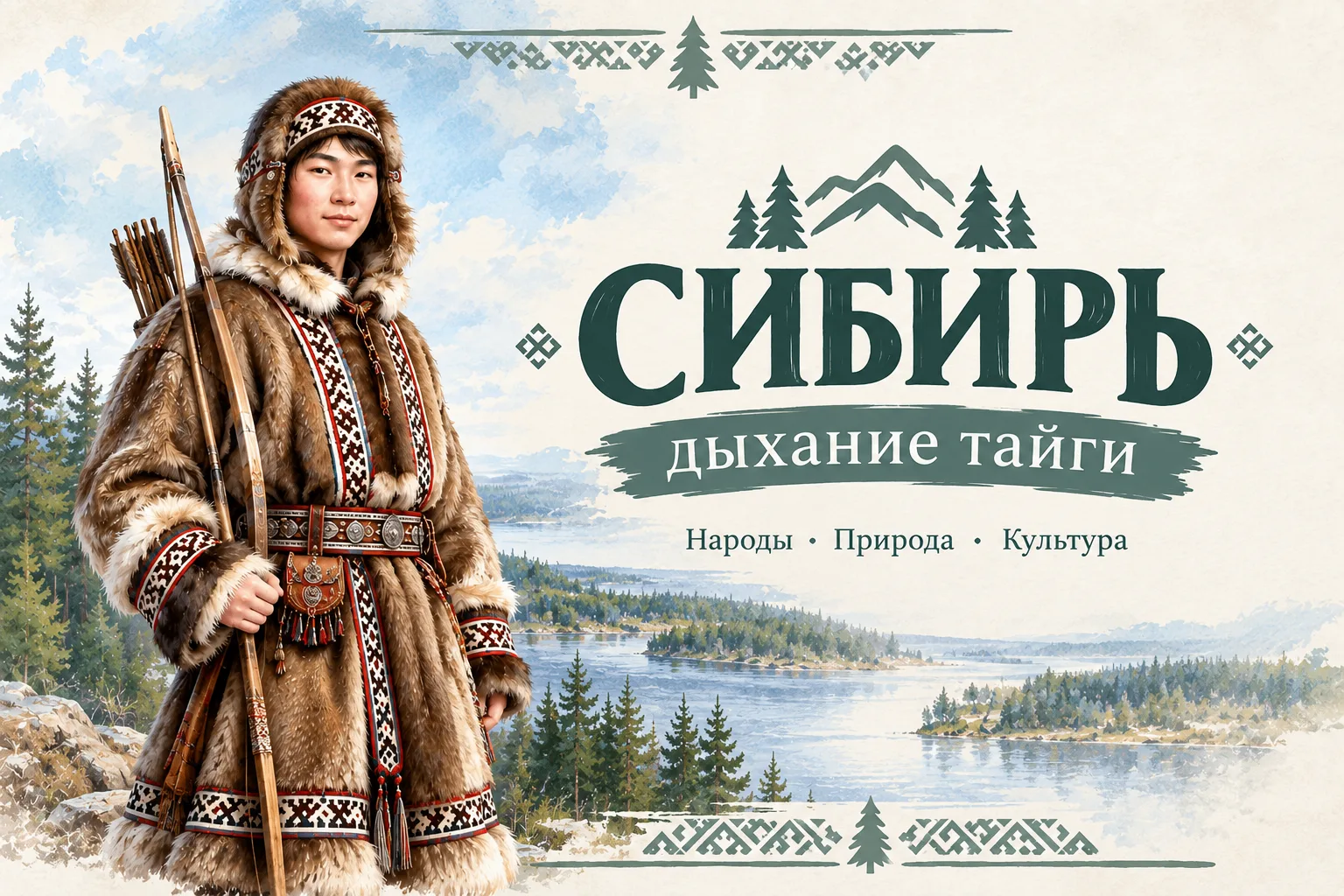 🌲 Сибирь: дыхание тайги